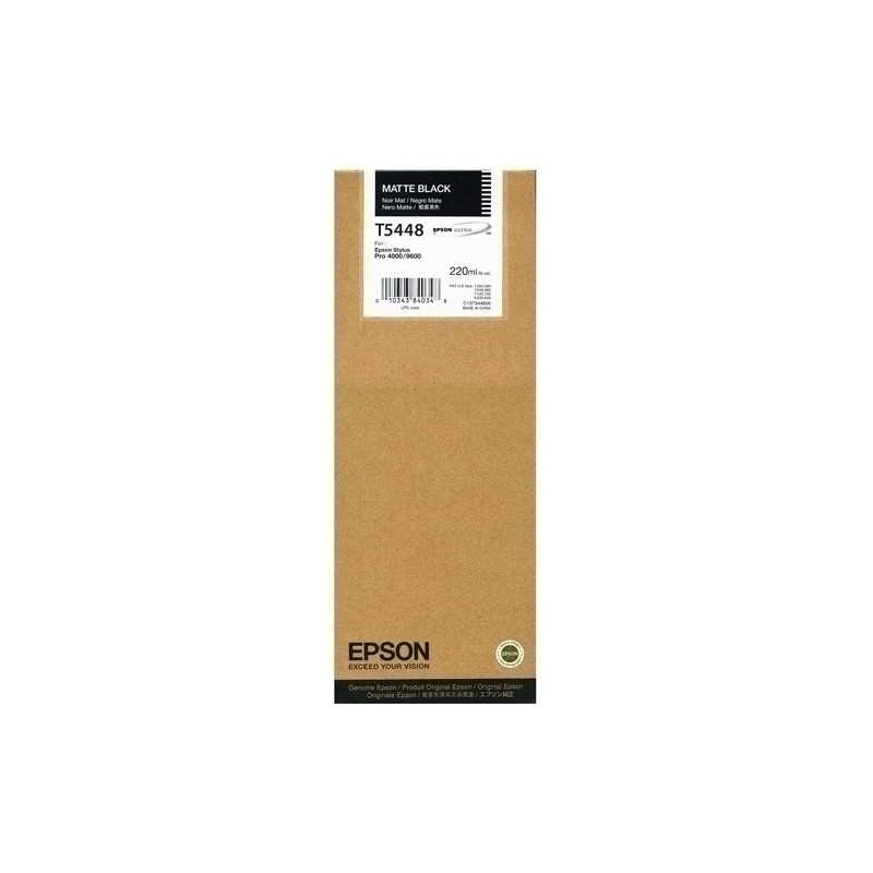 T544800-CART.IJ.EPSON T544800 PRO 4000 NEGRO MAT precio por 1 unidades