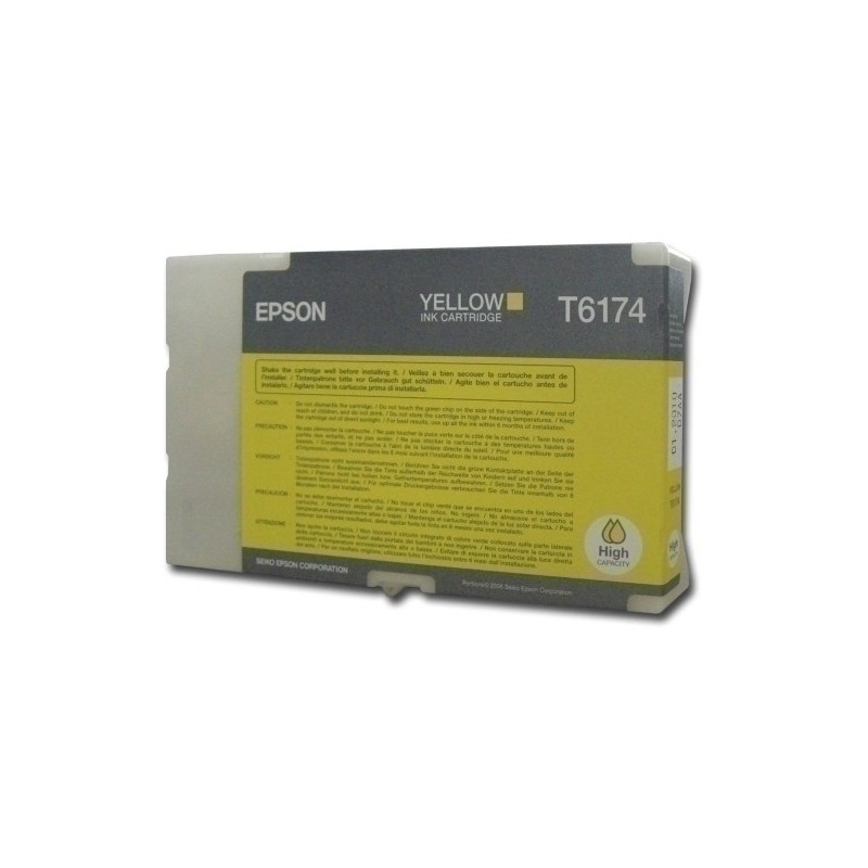 T617400-CART.IJ.EPSON T617400 BS.B500 AMARILLO A precio por 1 unidades