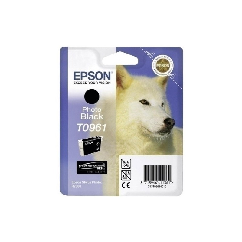 T096140-CART.IJ.EPSON T096140 R2880 NEGRO PHOTO precio por 1 unidades