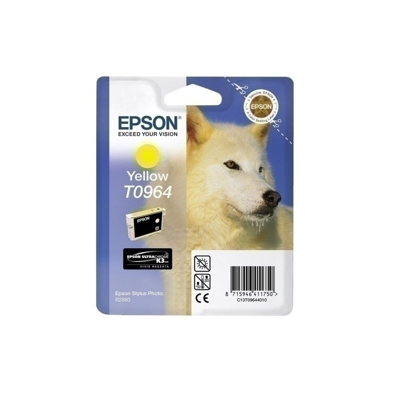 T096440-CART.IJ.EPSON T096440 PHOTO R2880 AMARIL precio por 1 unidades