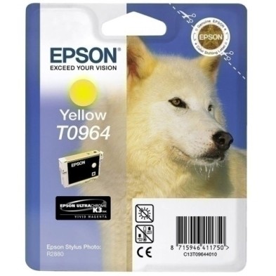 T096440-CART.IJ.EPSON T096440 PHOTO R2880 AMARIL precio por 1 unidades