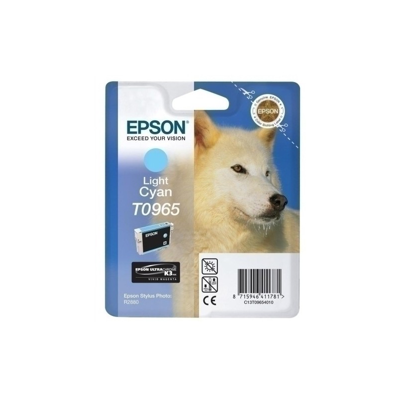 T096540-CART.IJ.EPSON T096540 PHOTO R2880 CIAN C precio por 1 unidades