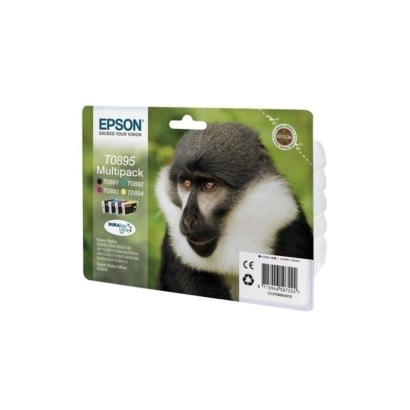 T089540-CART.IJ.EPSON T089540 MULTIPACK precio por 1 unidades