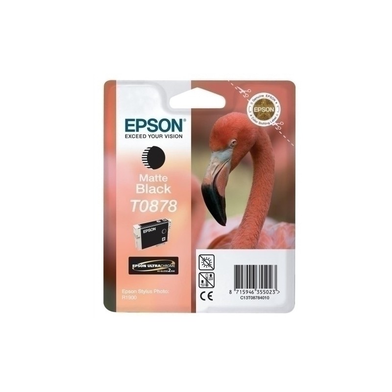 T087840-CART.IJ.EPSON T087840 NEGRO MATE precio por 1 unidades