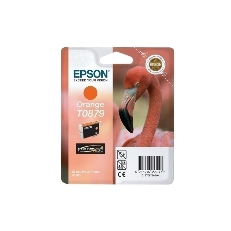 T087940-CART.IJ.EPSON T087940 NARANJA precio por 1 unidades