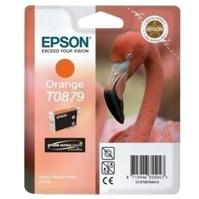 T087940-CART.IJ.EPSON T087940 NARANJA precio por 1 unidades