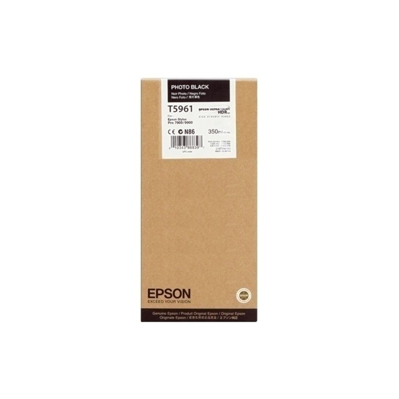 T596100-CART.IJ.EPSON T596100 NEGRO PHOTO precio por 1 unidades