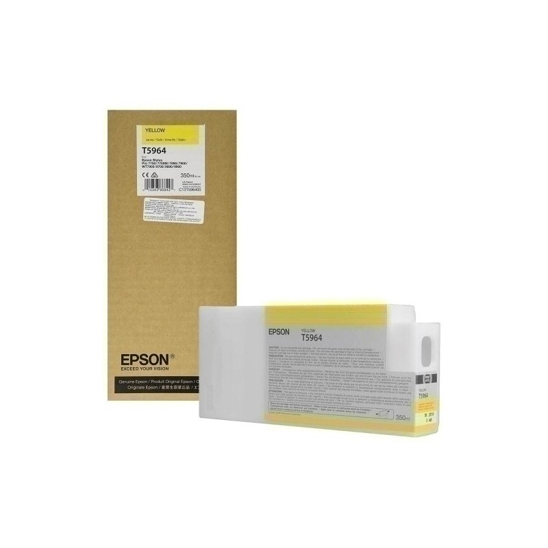 T596400-CART.IJ.EPSON T596400 AMARILLO precio por 1 unidades