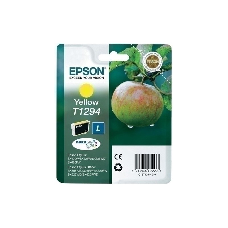 T129440-CART.IJ.EPSON T129440 AMARILLO precio por 1 unidades