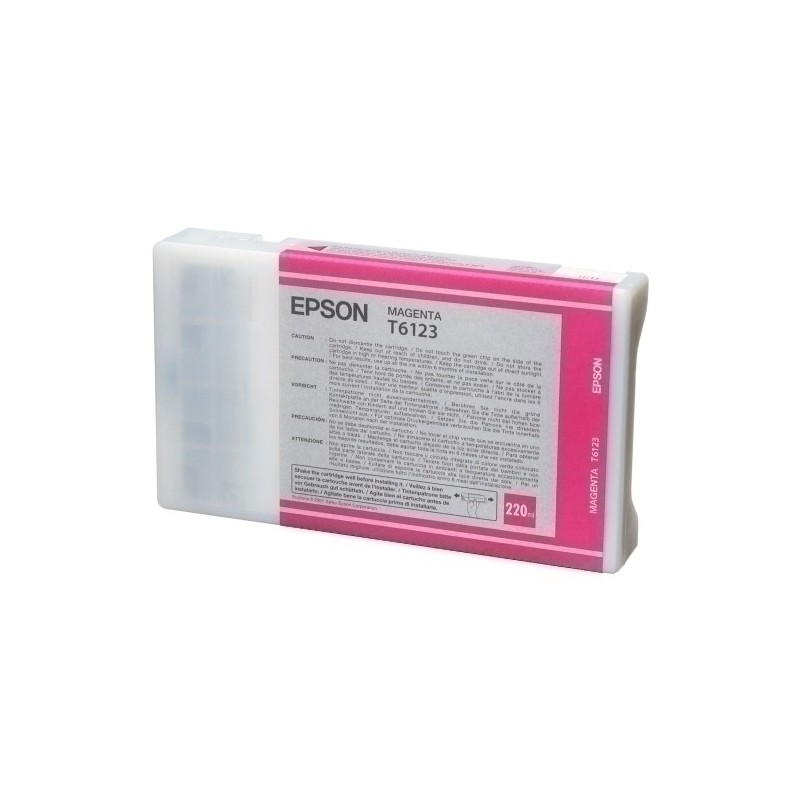 T612300-CART.IJ.EPSON T612300 MAGENTA (220ML.) precio por 1 unidades