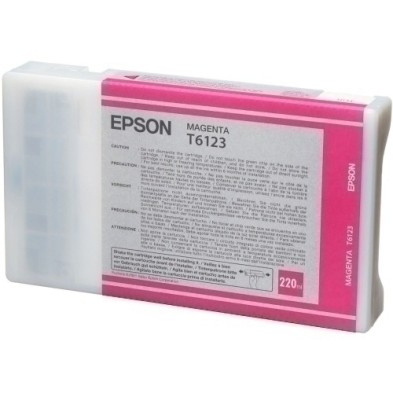 T612300-CART.IJ.EPSON T612300 MAGENTA (220ML.) precio por 1 unidades