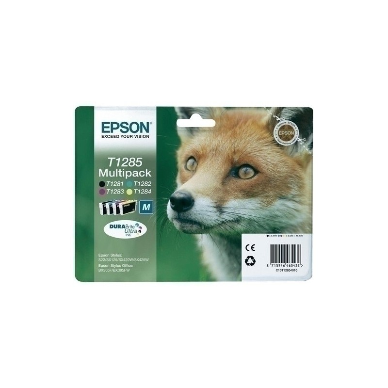 T128540-CART.IJ.EPSON T128540 S22/SX125 MTPACK precio por 1 unidades