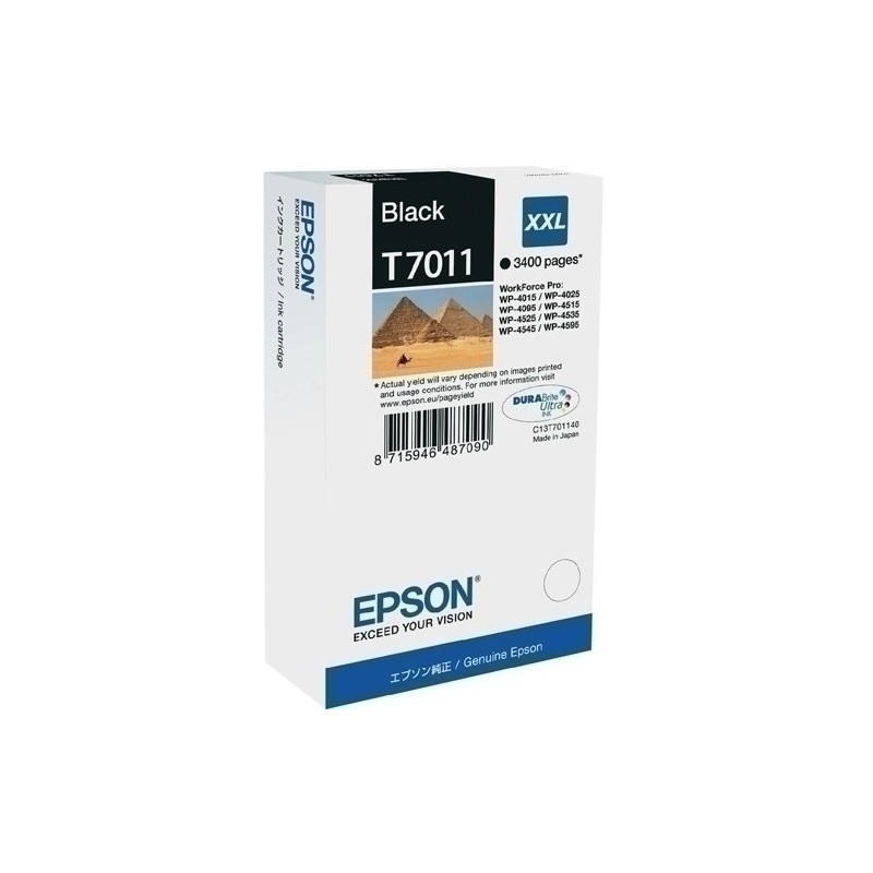 T701140-CART.IJ.EPSON T701140 NEGRO XXL precio por 1 unidades