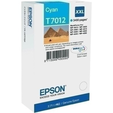 T701240-CART.IJ.EPSON T701240 CIAN XXL precio por 1 unidades