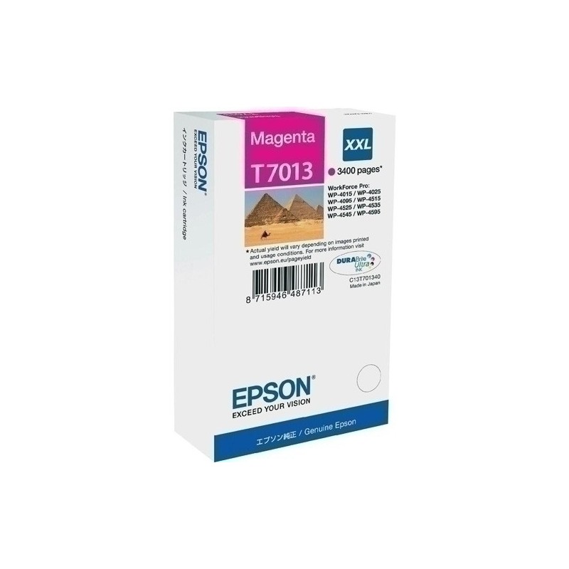T701340-CART.IJ.EPSON T701340 MAGENTA XXL precio por 1 unidades