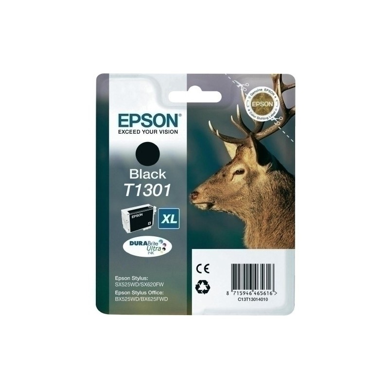 T130140-CART.IJ.EPSON T130140 NEGRO precio por 1 unidades