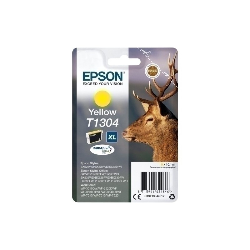 T130440-CART.IJ.EPSON T130440 AMARILLO precio por 1 unidades
