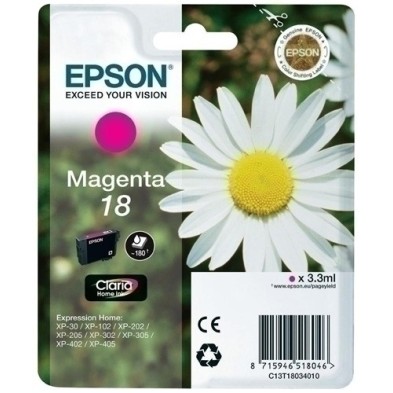 T180340-CART.IJ.EPSON T180340 Nº18 MAGENTA precio por 1 unidades