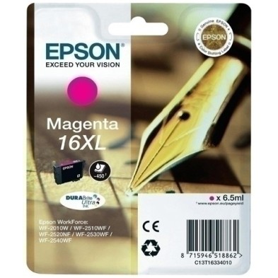 T163340-CART.IJ.EPSON T163340 Nº16XL MAGENTA precio por 1 unidades