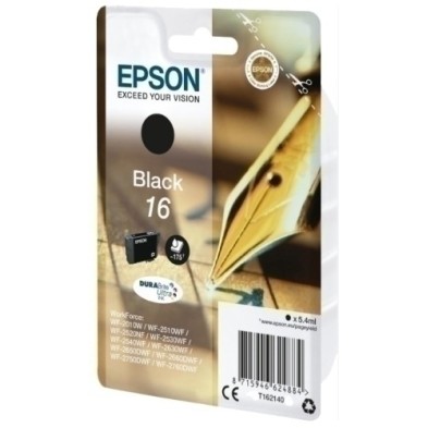T162140-CART.IJ.EPSON T162140 Nº16 NEGRO precio por 1 unidades
