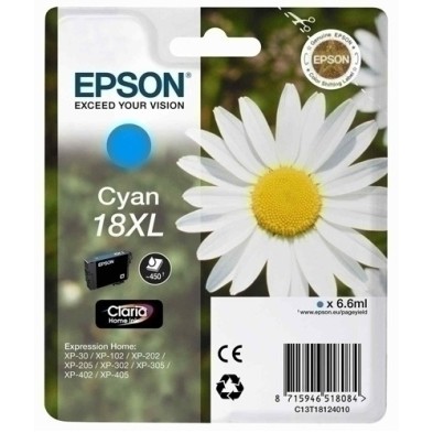 T181240-CART.IJ.EPSON T181240 18XL CIAN precio por 1 unidades