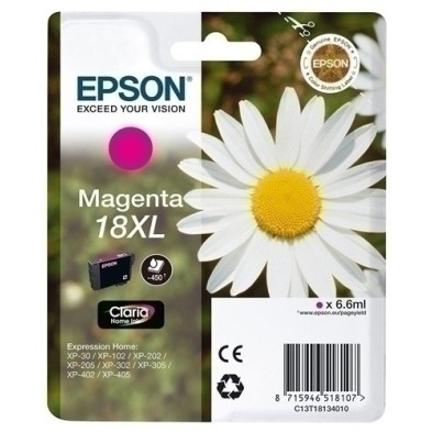 T181340-CART.IJ.EPSON T181340 18XL MAGENTA precio por 1 unidades