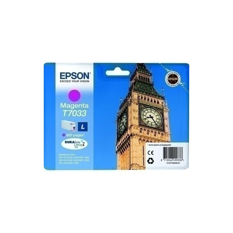 T703340-CART.IJ.EPSON T703340 4525DNF MAGENTA precio por 1 unidades