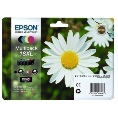 T181640-CART.IJ.EPSON T181640 18XL MULTIPACK precio por 1 unidades