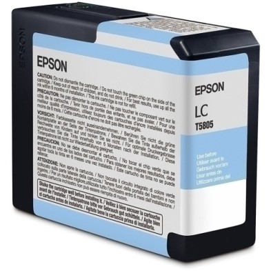 T580500-CART.IJ.EPSON T580500 CIAN CLARO precio por 1 unidades
