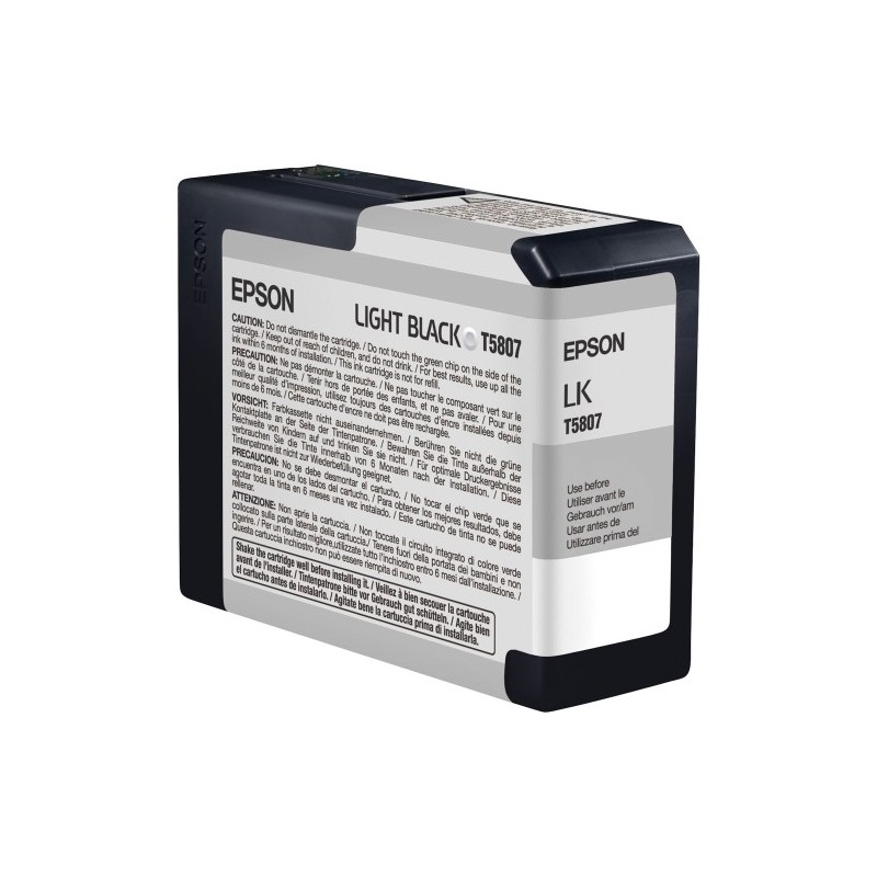 T580700-CART.IJ.EPSON T580700 GRIS precio por 1 unidades