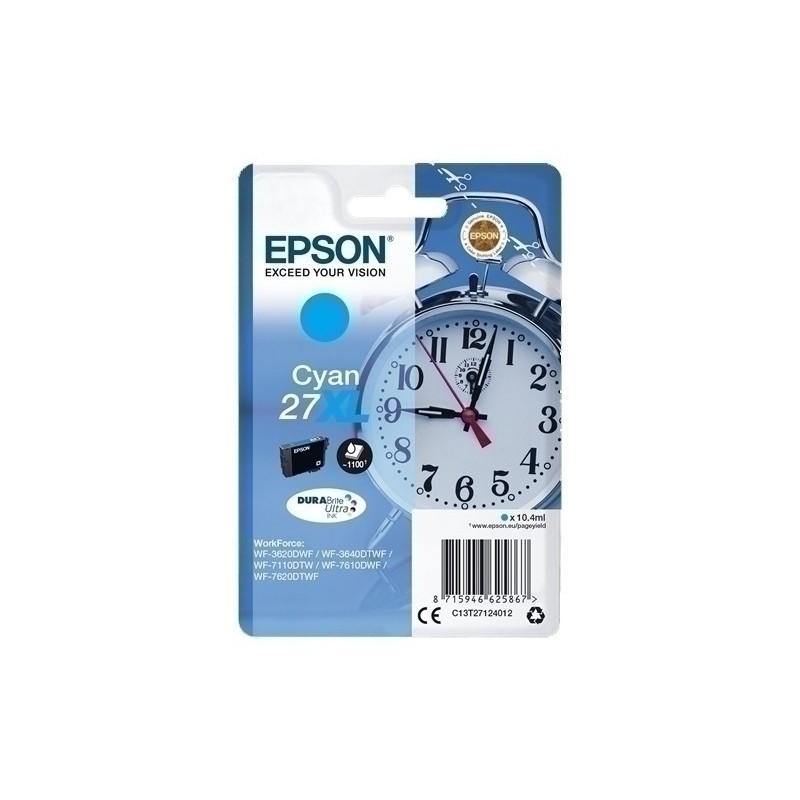 T271240-CART.IJ.EPSON T271240 Nº27XL CIAN precio por 1 unidades