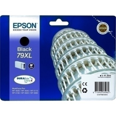 T790140-CART.IJ.EPSON T790140 Nº79XL NEGRO precio por 1 unidades