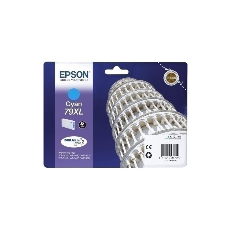 T790240-CART.IJ.EPSON T790240 Nº79XL CIAN precio por 1 unidades