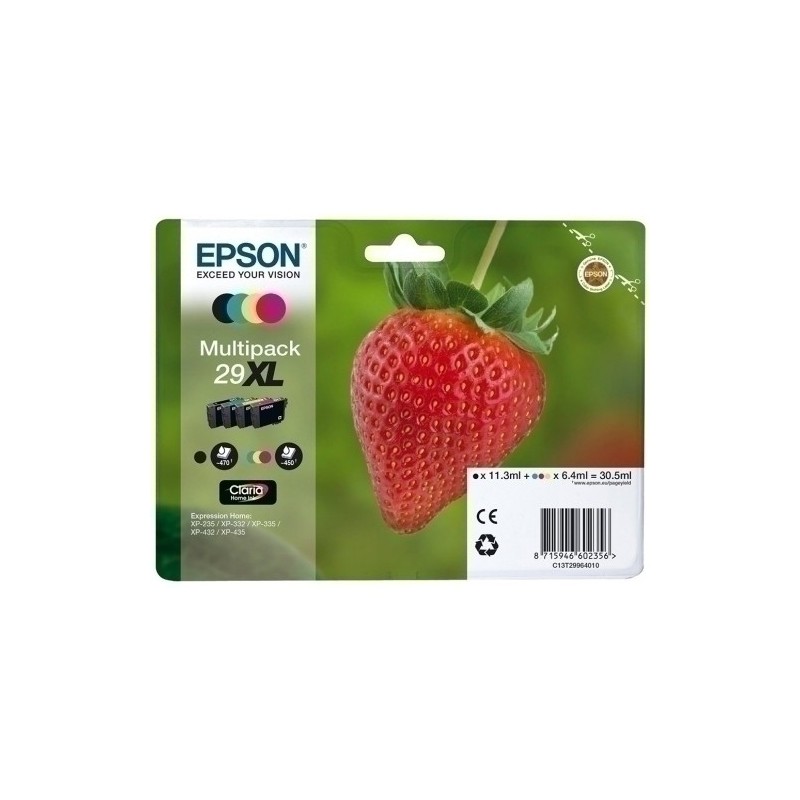 T299640-CART.IJ.EPSON T299640 Nº29XL MULTIPACK precio por 1 unidades