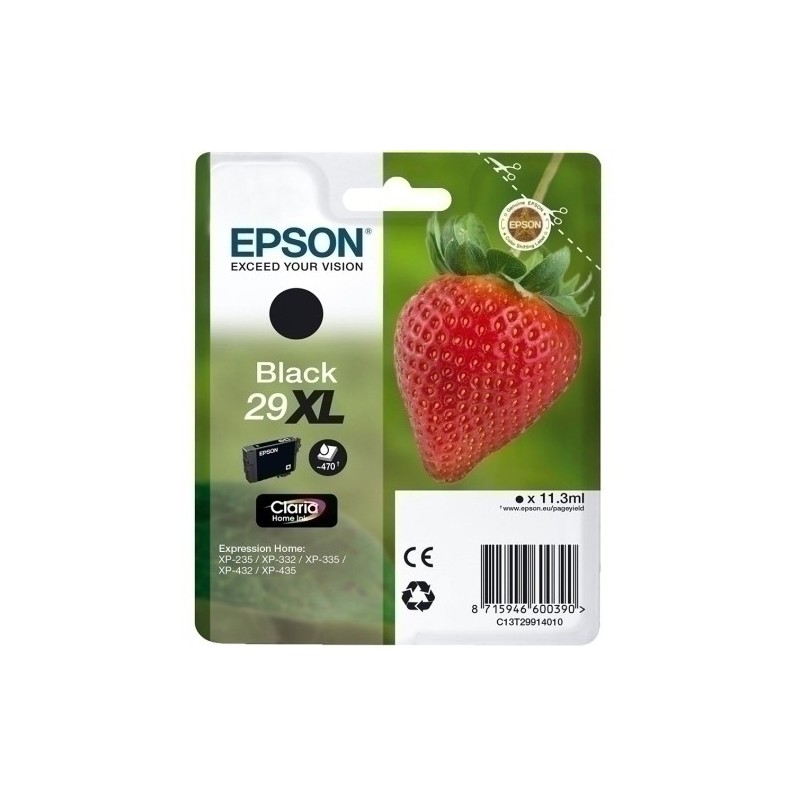 T299140-CART.IJ.EPSON T299140 Nº29XL NEGRO precio por 1 unidades