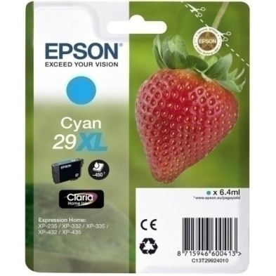T299240-CART.IJ.EPSON T299240 Nº29XL CIAN precio por 1 unidades