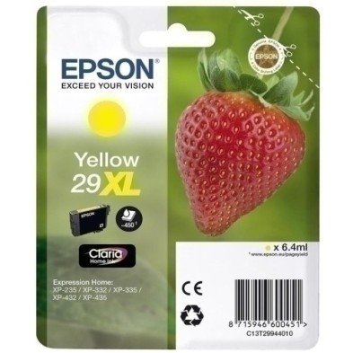 T299440-CART.IJ.EPSON T299440 Nº29XL AMARILLO precio por 1 unidades