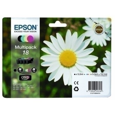 T180640-CART.IJ.EPSON T180640 Nº18 MULTIPACK precio por 1 unidades