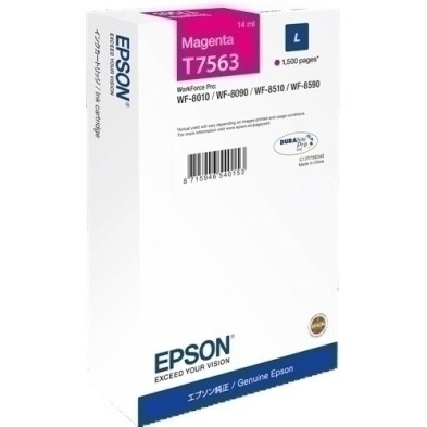T756340-CART.IJ.EPSON T756340 MAGENTA precio por 1 unidades