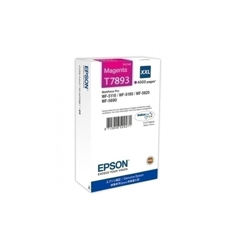 T789340-CART.IJ.EPSON T7893 XXL MAGENTA precio por 1 unidades