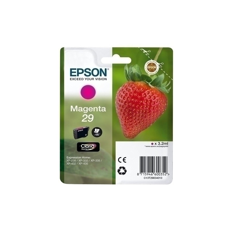 T298340-CART.IJ.EPSON T298340 Nº29 MAGENTA precio por 1 unidades