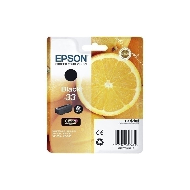 T333140-CART.IJ.EPSON T333140 Nº33 NEGRO precio por 1 unidades