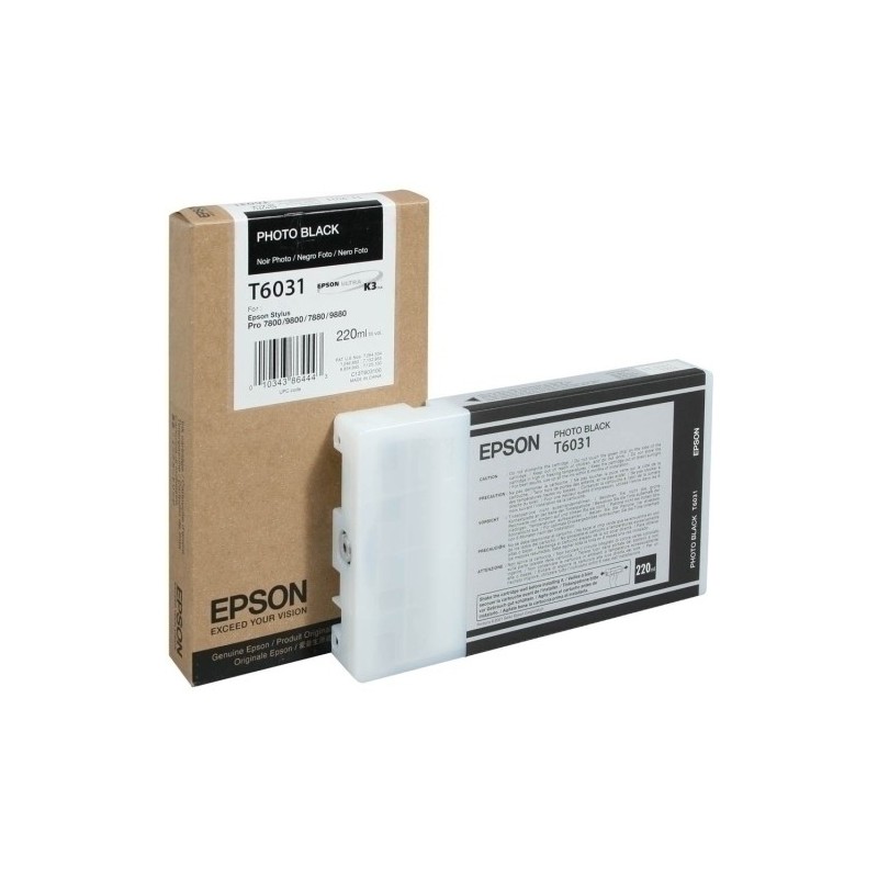 T603100-CART.IJ.EPSON T603100 NEGRO precio por 1 unidades