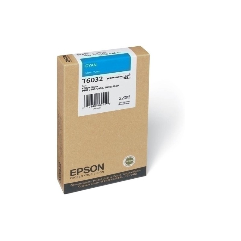 T603200-CART.IJ.EPSON T603200 CIAN precio por 1 unidades