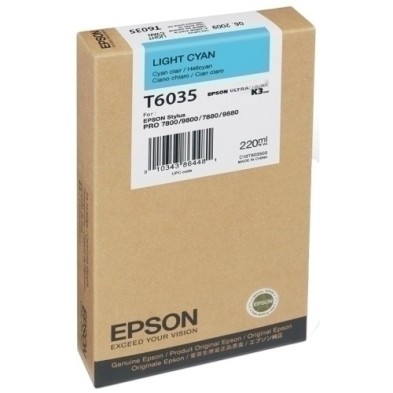 T603500-CART.IJ.EPSON T603500 CIAN CLARO precio por 1 unidades