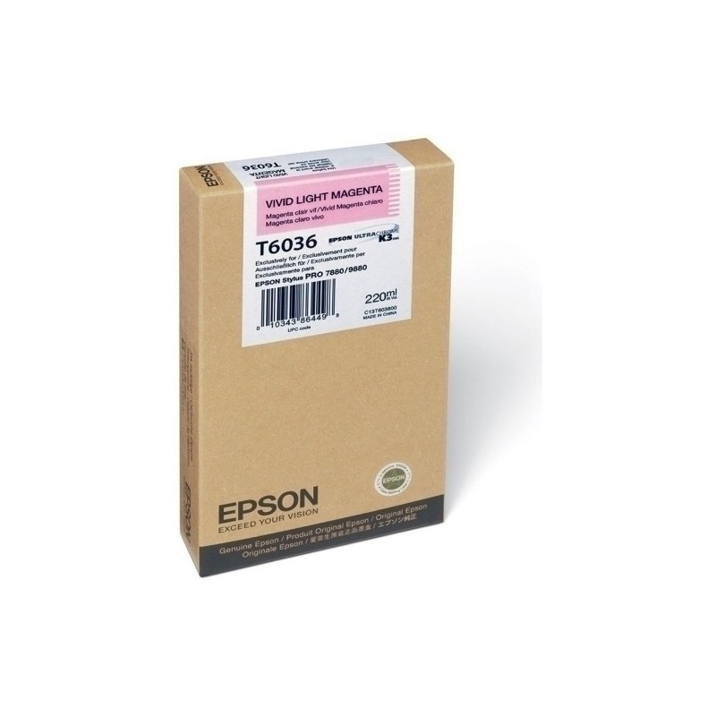 T603600-CART.IJ.EPSON T603600 MAGENTA SUAVE precio por 1 unidades