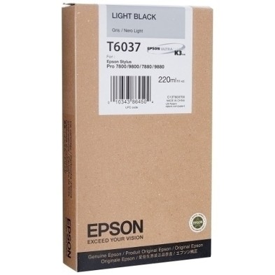 T603700-CART.IJ.EPSON T603700 NEGRO CLARO precio por 1 unidades