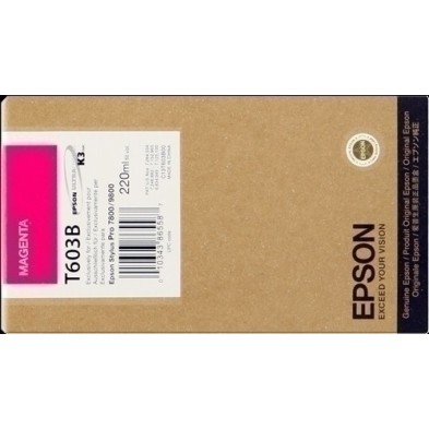 T603B00-CART.IJ.EPSON T603B00 MAGENTA precio por 1 unidades