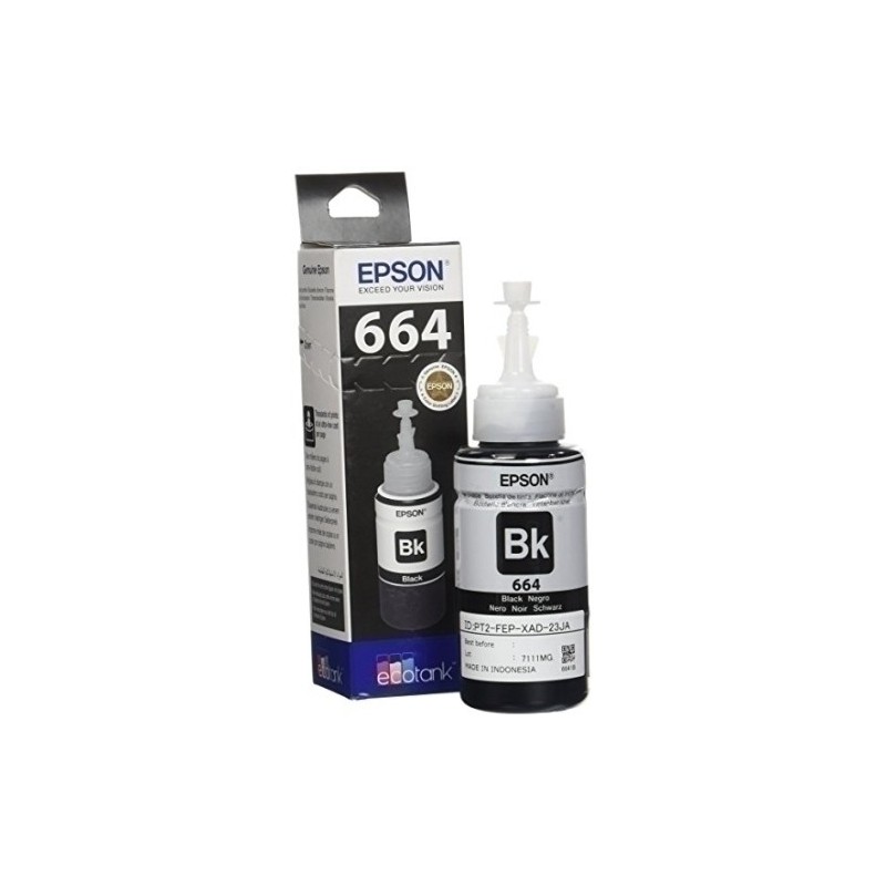 T664140-CART.IJ.EPSON T664140 ECOTANK NEGRO precio por 1 unidades