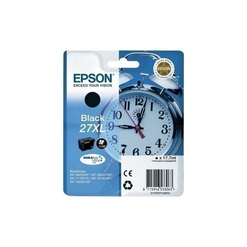 T271140-CART.IJ.EPSON T271140 Nº27XL NEGRO precio por 1 unidades
